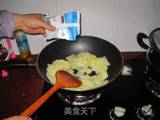 鱼付炒土豆片的做法步骤：7