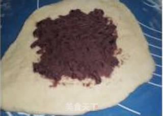 红豆沙土司的做法步骤：4
