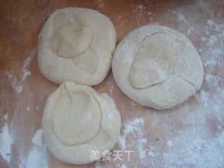 韭菜鸡蛋黄金饼的做法步骤：3