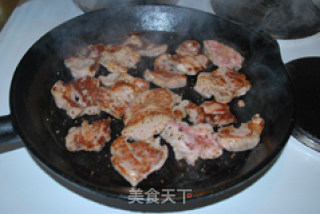 蘑菇炖肉的做法步骤：5
