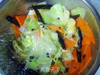 【花样包菜】妈妈的味道：泡菜的做法步骤：6