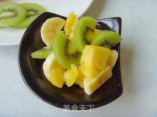 金翠沙拉的做法步骤：3