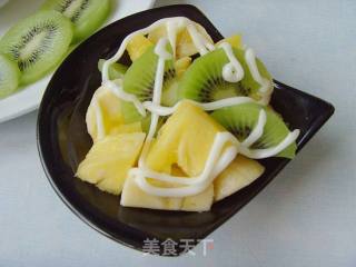 金翠沙拉的做法步骤：4