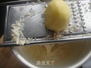 无油版土豆饼的做法步骤：2