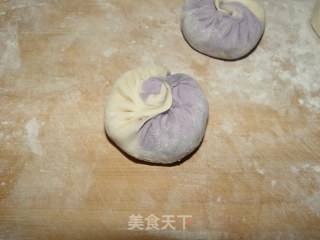 【花样包菜】--双色菜包的做法步骤：8