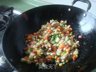 夏日风情--什蔬小炒的做法步骤：4