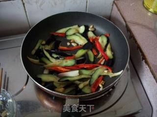 茄子炒豆腐的做法步骤：9