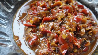 野笋肉末炸酱的做法步骤：2