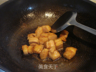 烤麸红烧肉的做法步骤：7