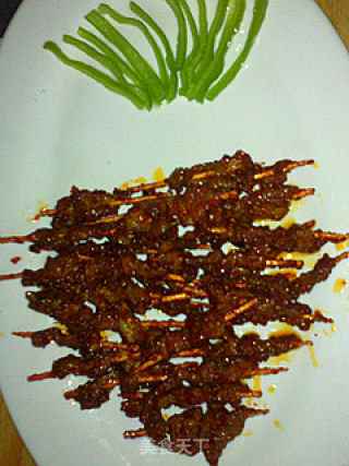 如何炒制嫩滑的牛肉－双丁牙签肉的做法步骤：7