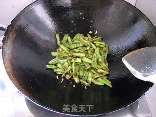 干煸四季豆的做法步骤：7