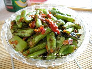干煸四季豆的做法步骤：8