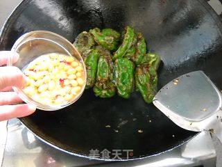 家常虎皮青椒的做法步骤：5