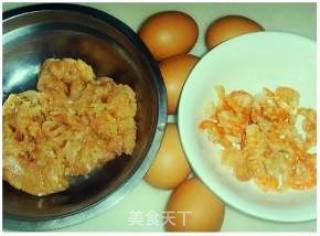 虾仁鸡肉卷的做法步骤：1