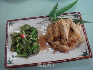 美味椒盐蛏子的做法步骤：6