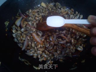 下酒小菜—啤酒丝螺的做法步骤：6
