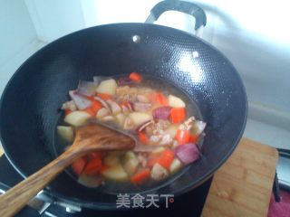 咖喱鸡肉的做法步骤：5