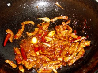 干煸牛肉的做法步骤：10