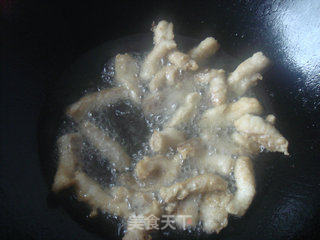 茄汁魚条的做法步骤：2
