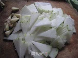 蚝油冬瓜的做法步骤：2
