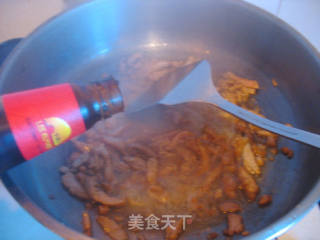 肉蛋烧汁油菜的做法步骤：6