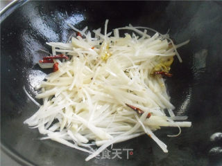 酸辣土豆丝的做法步骤：5