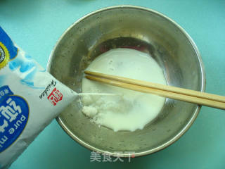 微波番茄蒸蛋的做法步骤：2