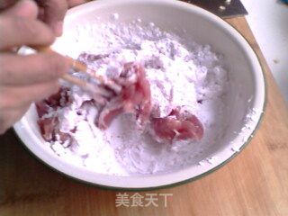 锅包肉的做法步骤：3