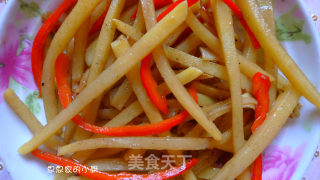 菜椒炒土豆的做法步骤：5