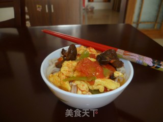 西红柿鸡蛋面的做法步骤：3