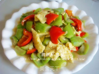 家常菜--丝瓜炒鸡蛋的做法步骤：10