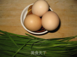 韭菜炒鸡蛋的做法步骤：1