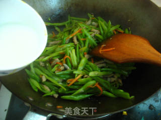里脊芸豆丝的做法步骤：8