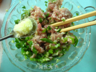 微波版肉馅酿尖椒的做法步骤：3