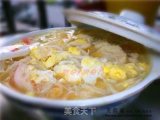 宝宝吃得香@@清汤番茄蛋米粉的做法步骤：8