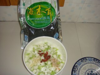 西葫芦枸杞汤的做法步骤：1