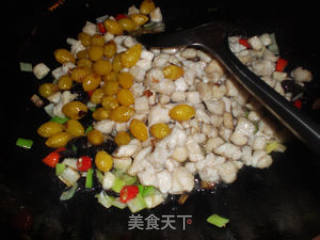 【飞禽走兽】--白果鸡丁的做法步骤：8