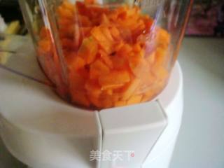 营养早餐--胡萝卜手擀面的做法步骤：1