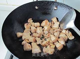 干豇豆烧肉的做法步骤：4