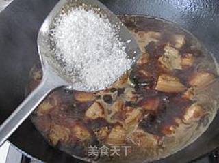 干豇豆烧肉的做法步骤：5