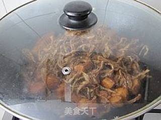 干豇豆烧肉的做法步骤：9