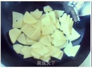 大辣椒炒土豆片的做法步骤：3