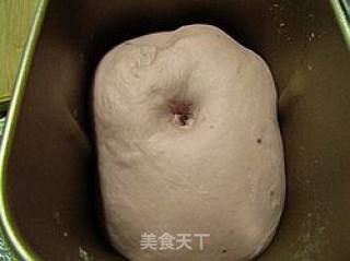 神奇的紫薯----肉松馅紫薯面包的做法步骤：3