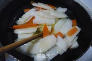 荷兰豆炒山药的做法步骤：3
