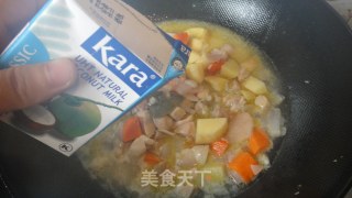 [飞禽走兽]奶香十足的----白咖喱土豆鸡肉的做法步骤：12