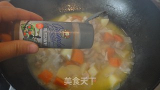 [飞禽走兽]奶香十足的----白咖喱土豆鸡肉的做法步骤：14