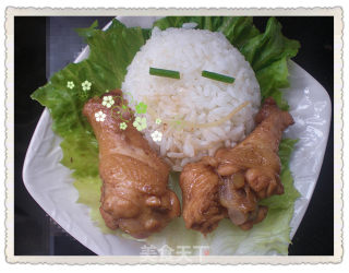 鸡腿饭的做法步骤：6