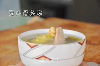 [飞禽走兽篇]－－豆瓜骨头汤的做法步骤：7