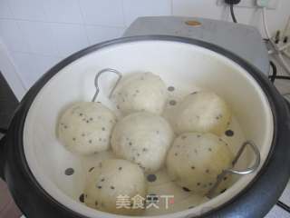 边解馋边养生—芝麻奶黄包的做法步骤：14