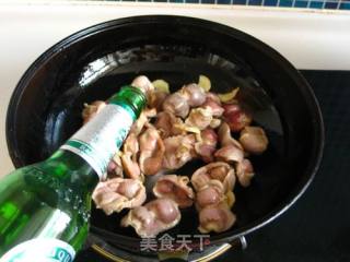 【飞禽走兽】----啤酒鸡胗的做法步骤：6